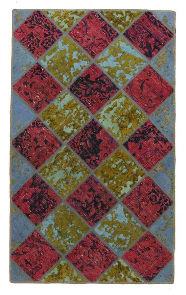 Patchwork Persian Rug 225x125