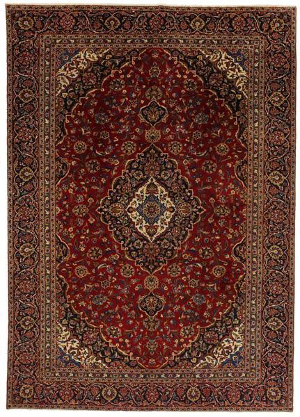 Kashan Persian Rug 373x273