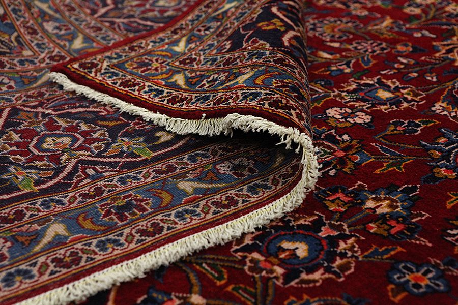 Kashan Persian Rug 423x300 - Picture 4