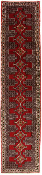 Senneh - Kurdi Persian Rug 405x94