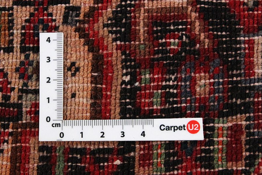 Senneh - Kurdi Persian Rug 368x146 - Picture 3