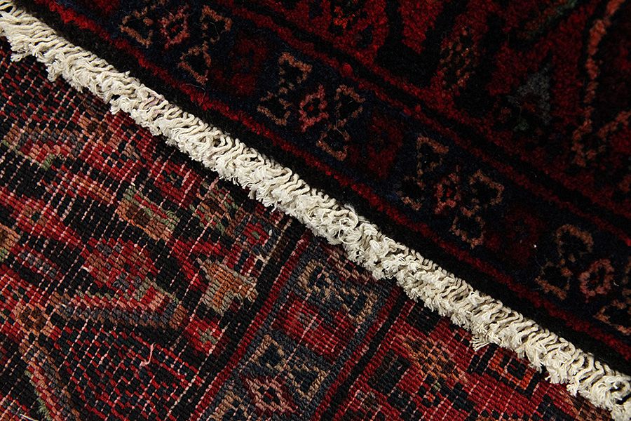 Senneh - Kurdi Persian Rug 368x146 - Picture 5