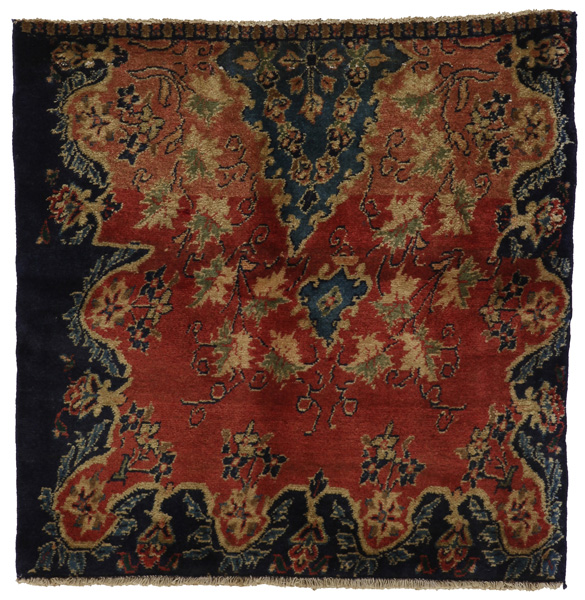 Bijar - Ornak Persian Rug 84x82