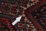 Senneh - old Persian Rug 144x120 - Picture 17
